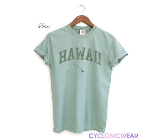 Vintage Style Hawaii Comfort Colors Shirt