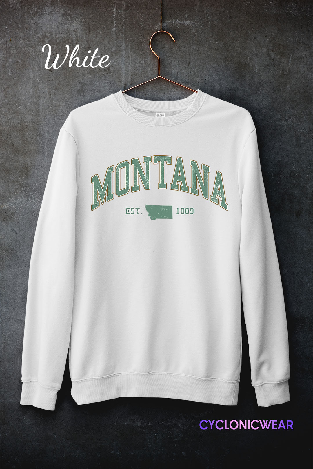 Retro Vintage Montana Sweatshirt