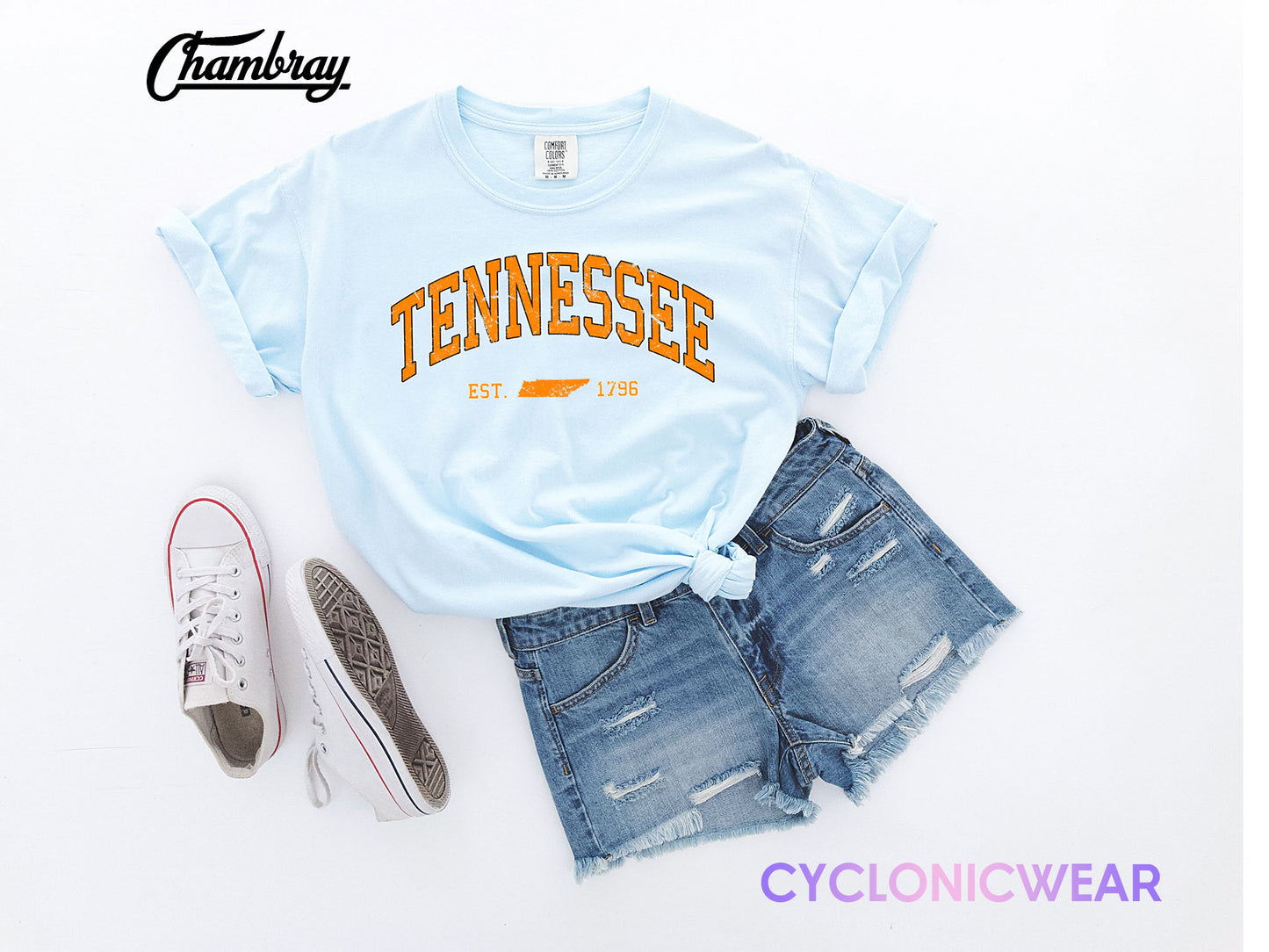 Vintage Style Comfort Colors Tennessee Shirt