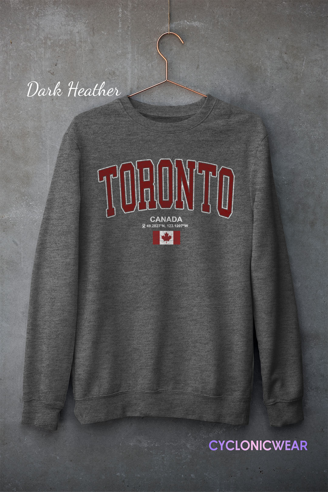 Vintage Style Toronto Canada Sweatshirt