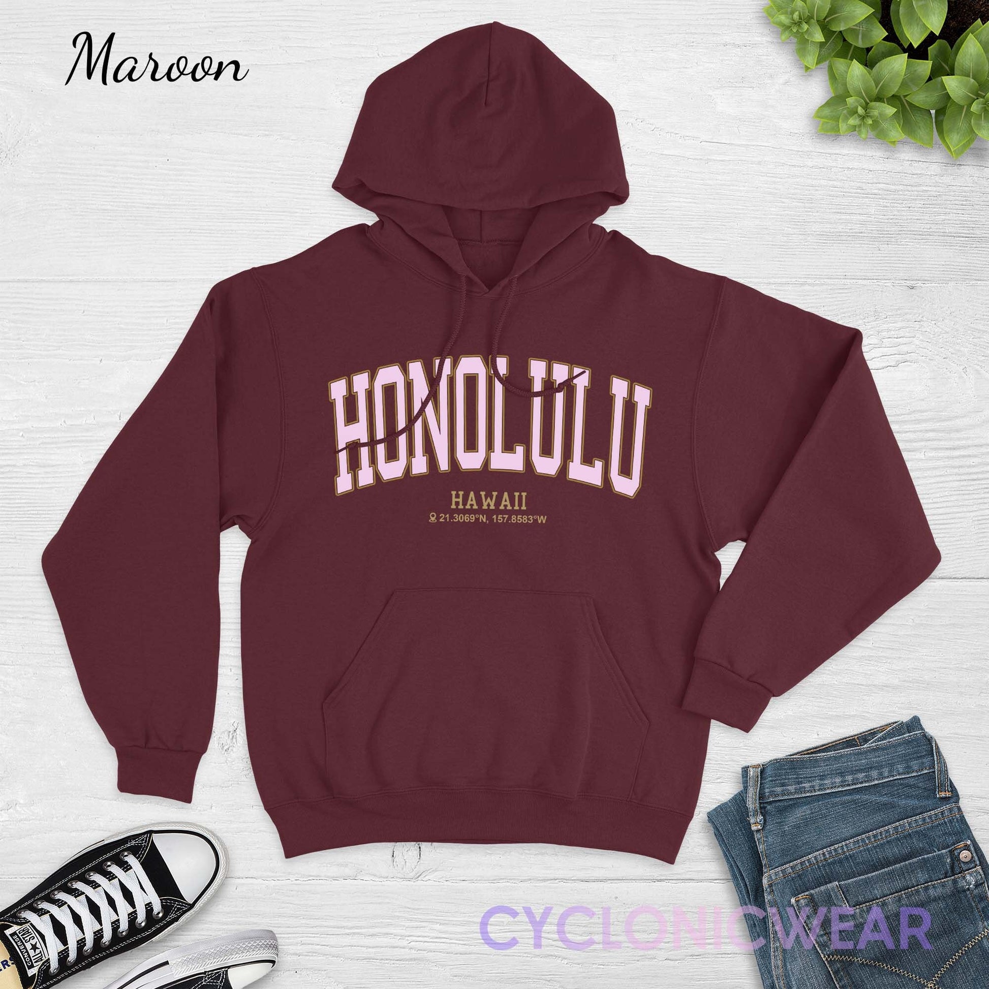 W Republic 540-122-FOR-02 University of Hawaii Men Campus Hoodie