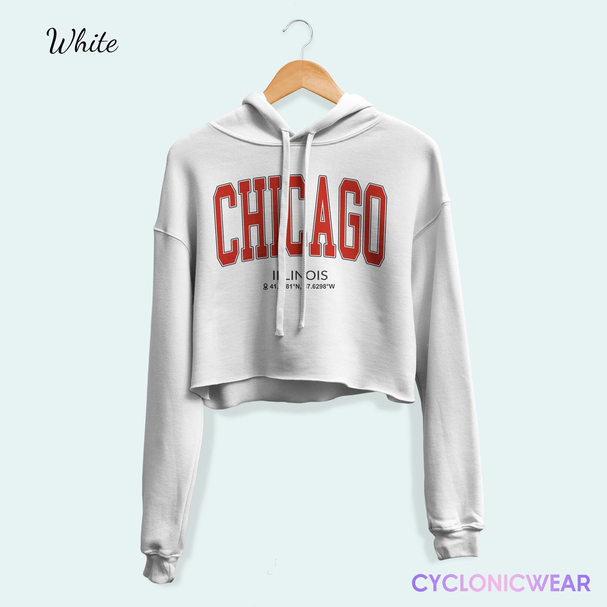 Sweatshirts Hoodies Chicago, Chicago Print Sweatshirt