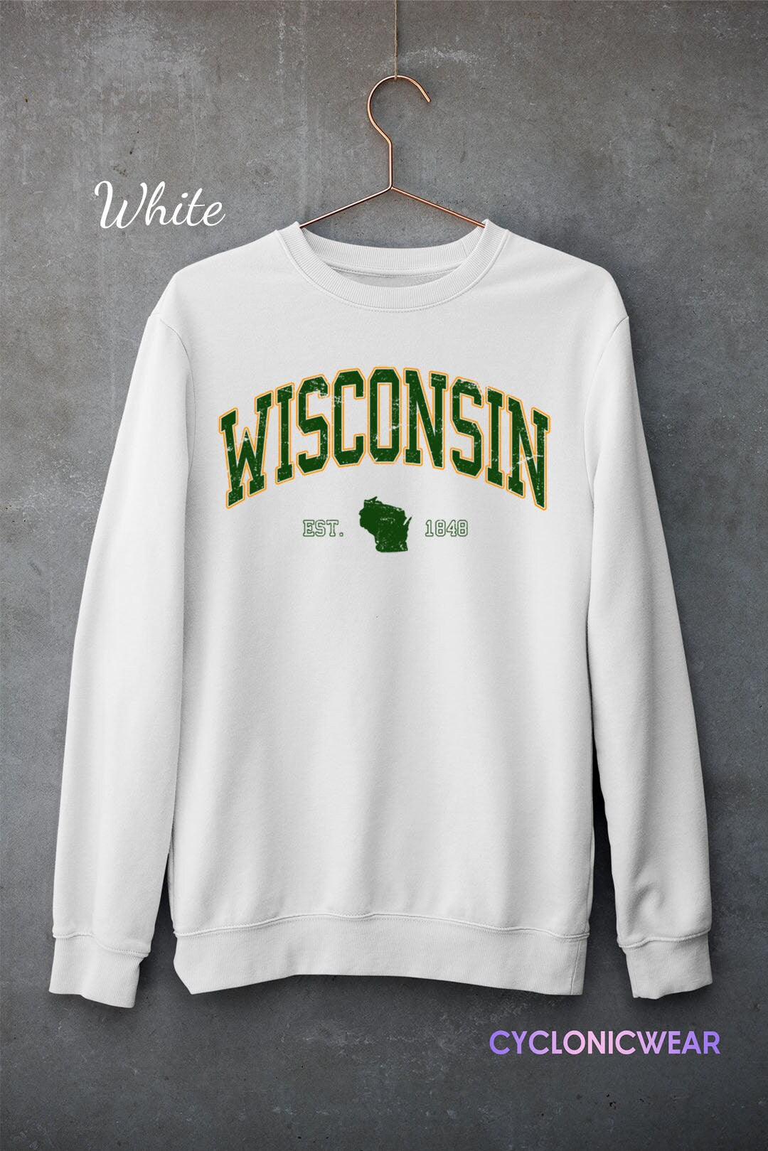 Vintage wisconsin sweatshirt new arrivals