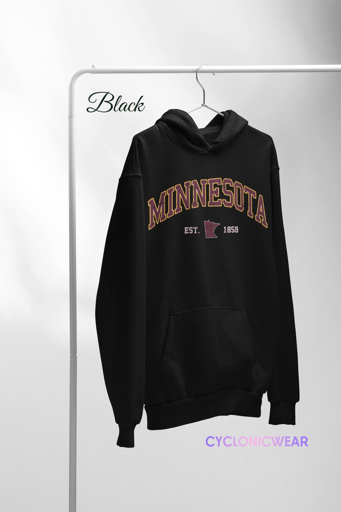 Vintage Minnesota State Unisex Hoodie