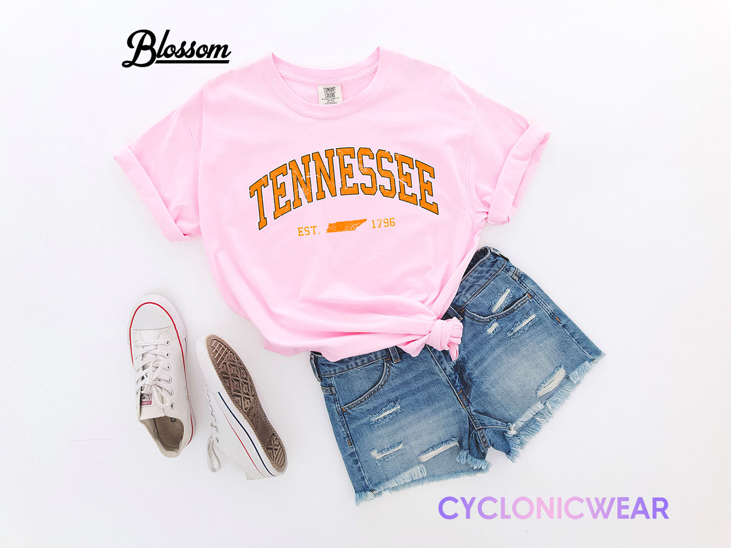 Vintage Style Comfort Colors Tennessee Shirt