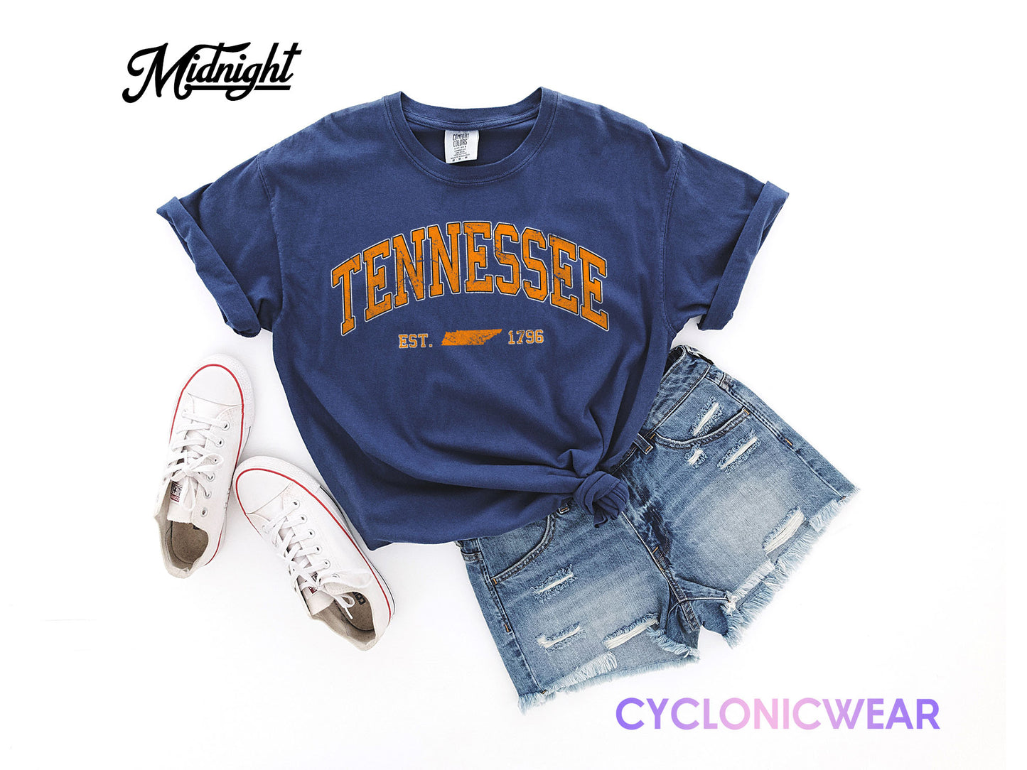 Vintage Style Comfort Colors Tennessee Shirt