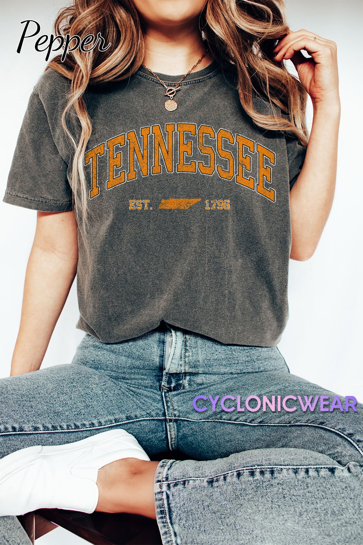 Vintage Style Comfort Colors Tennessee Shirt